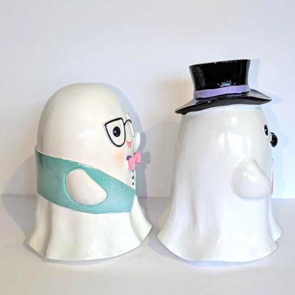 Adorable Halloween Goblin & Ghoul Ghost Figurines Home Decor - Picture 4 of 5